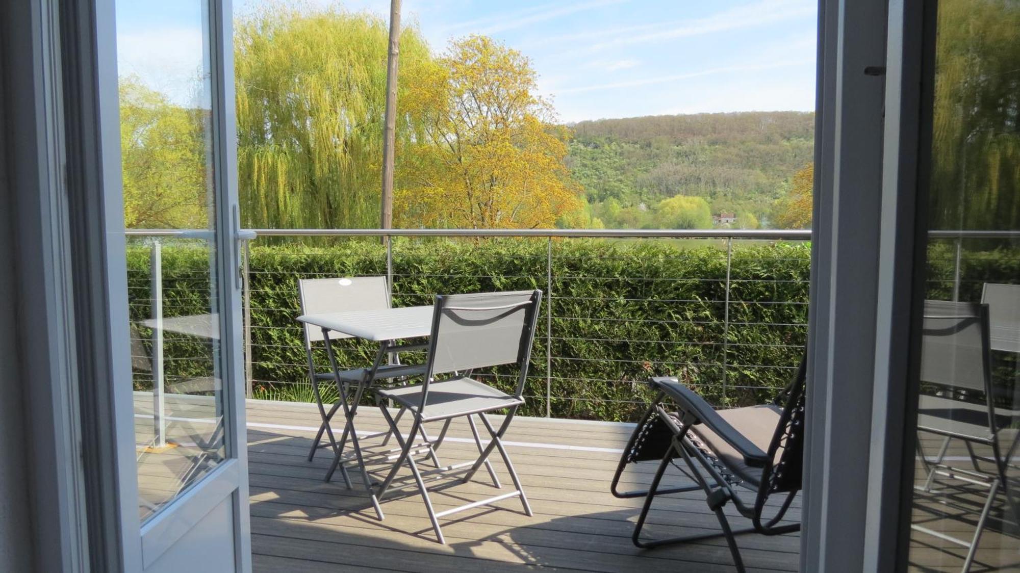 ヴェルノンLes Terrasses Sur Seineアパートメント エクステリア 写真