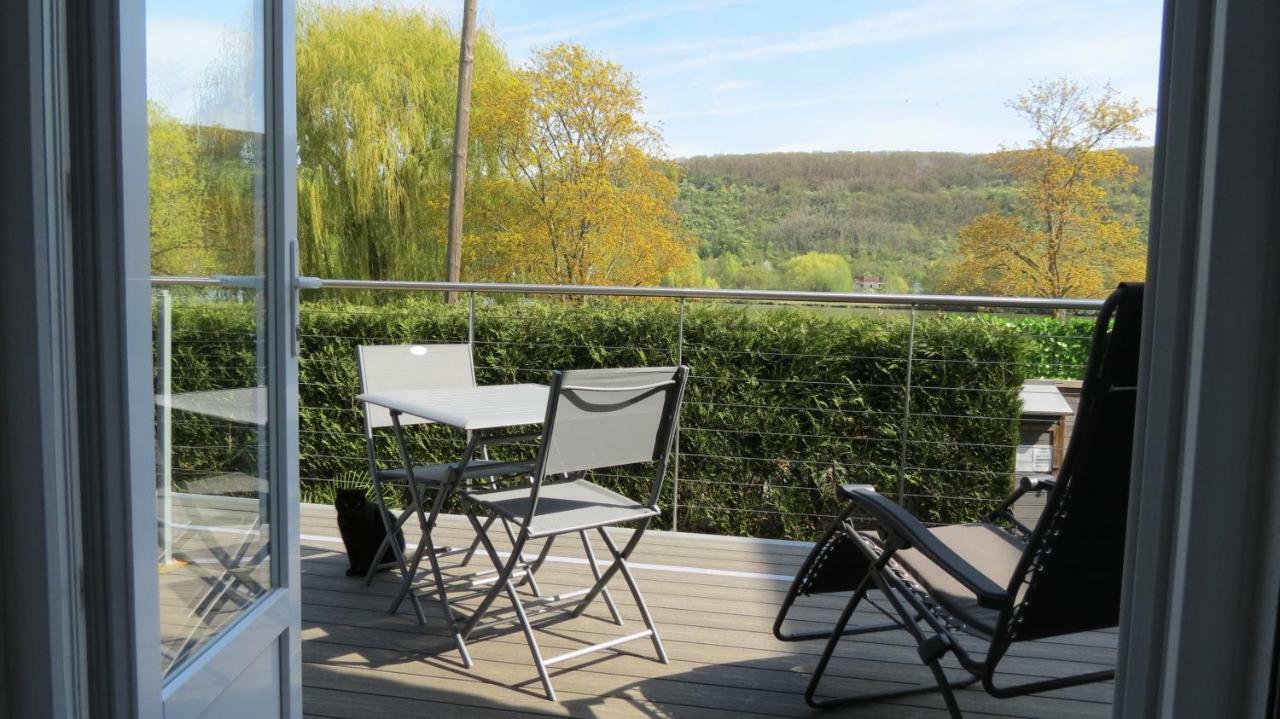 ヴェルノンLes Terrasses Sur Seineアパートメント エクステリア 写真
